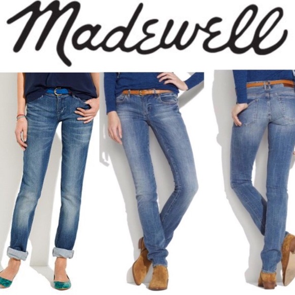 Madewell Denim - Madewell Rail Straight Jeans